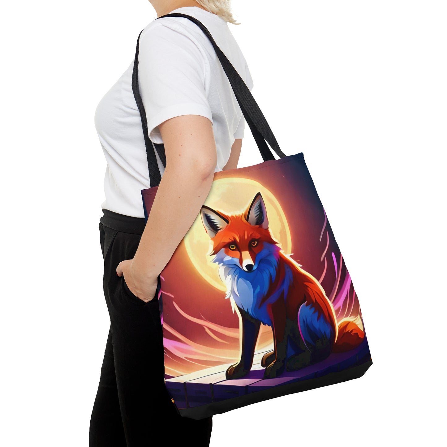 Midnight Fox - Tote Bag