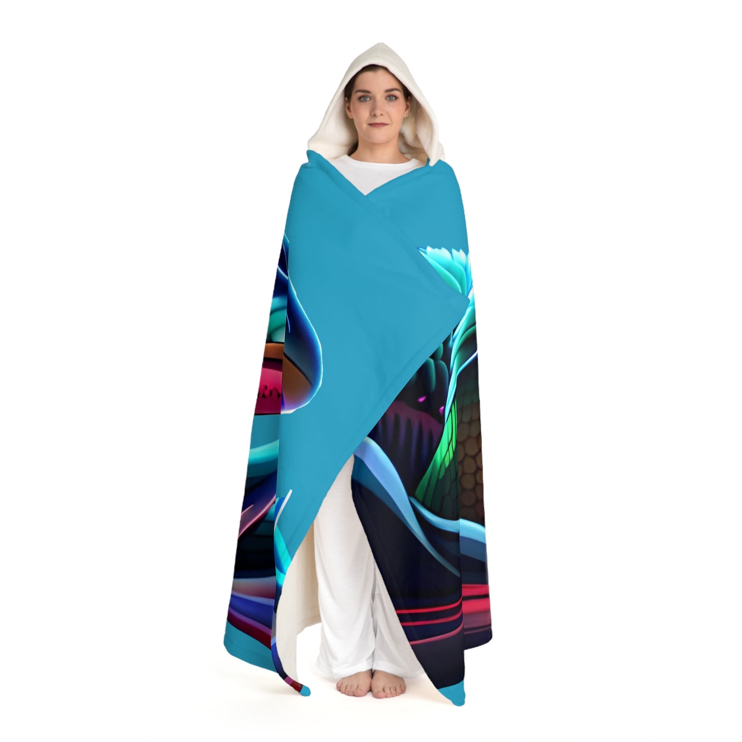 TeknoSnake - Hooded Blanket
