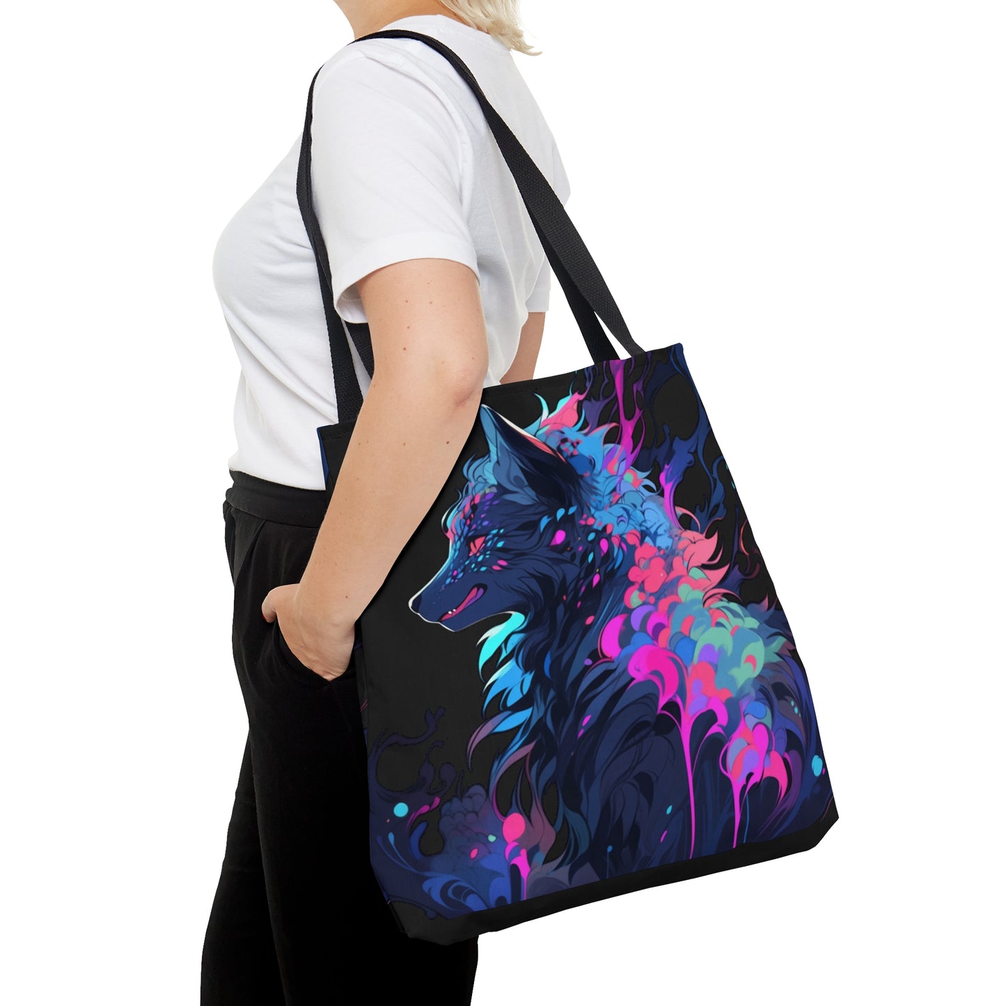 Midnight Wolf - Tote Bag