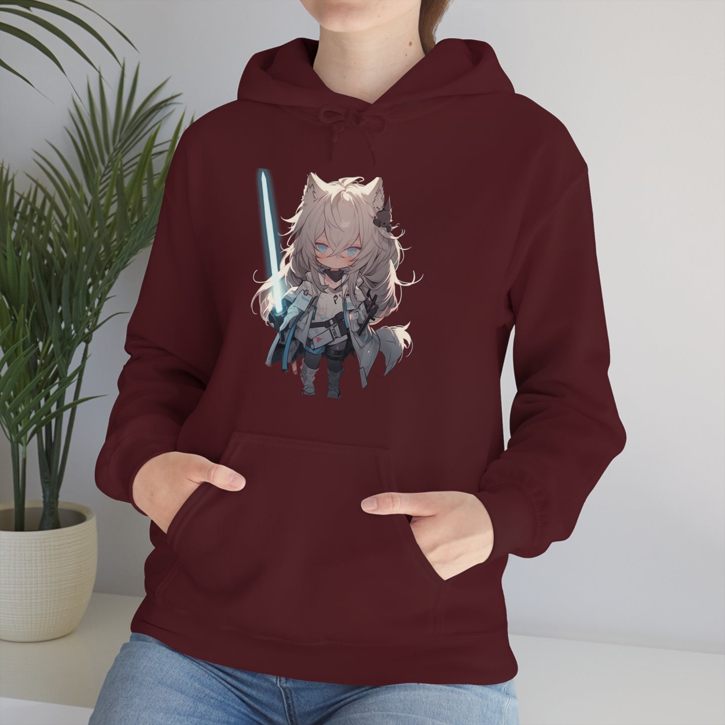 Gamer Wolfgirl - Hoodie