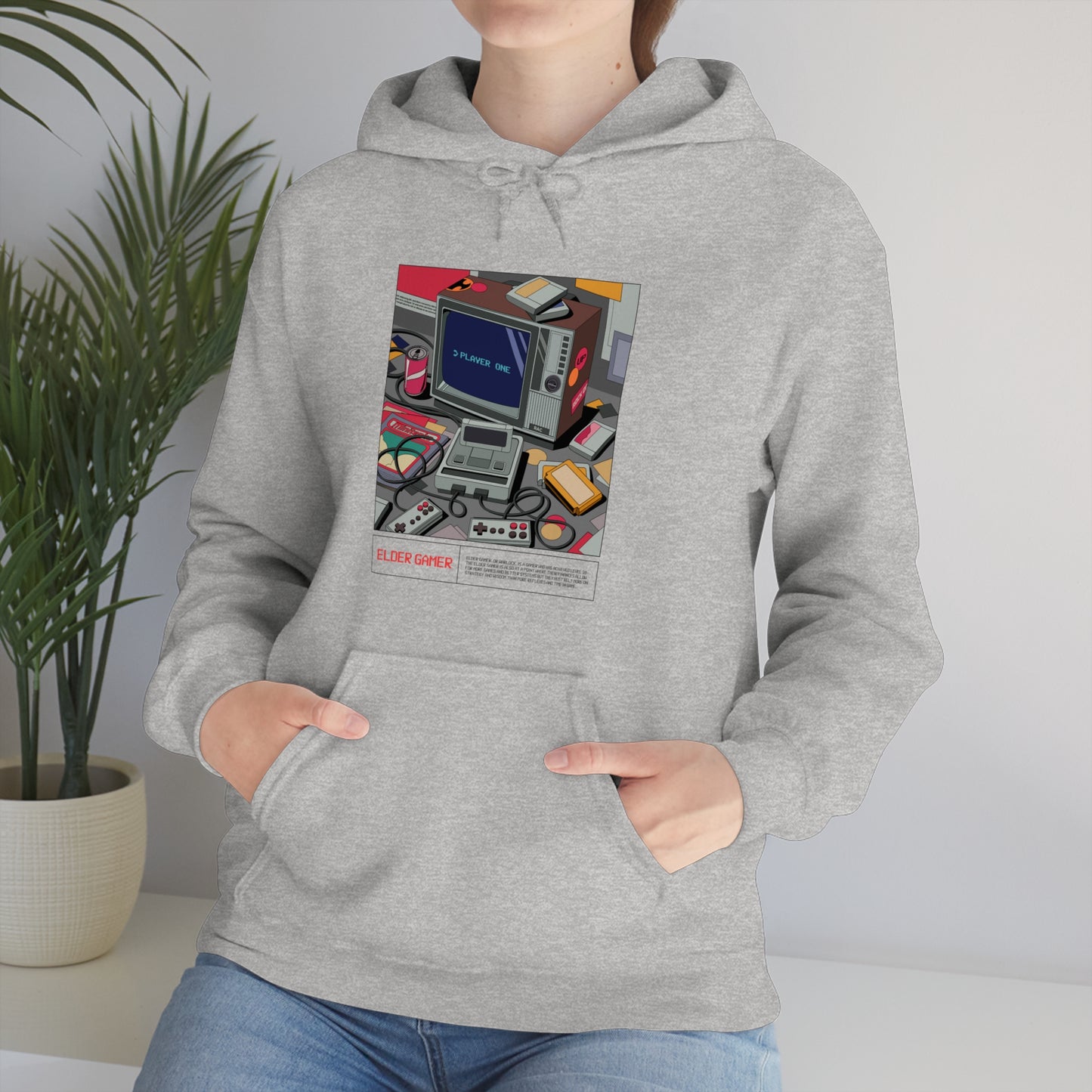 Elder Gamer Definition - Hoodie