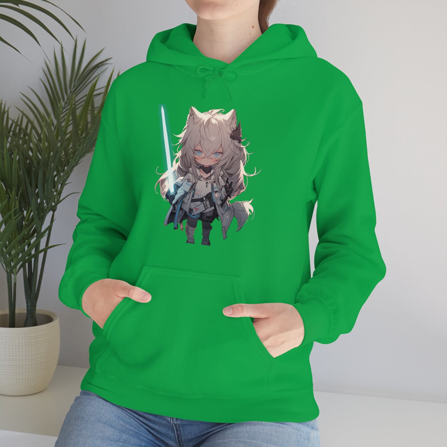 Gamer Wolfgirl - Hoodie