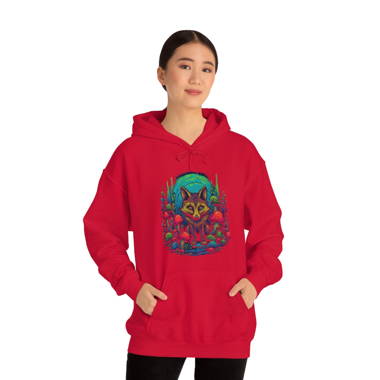 Mushroom Wolf - Hoodie