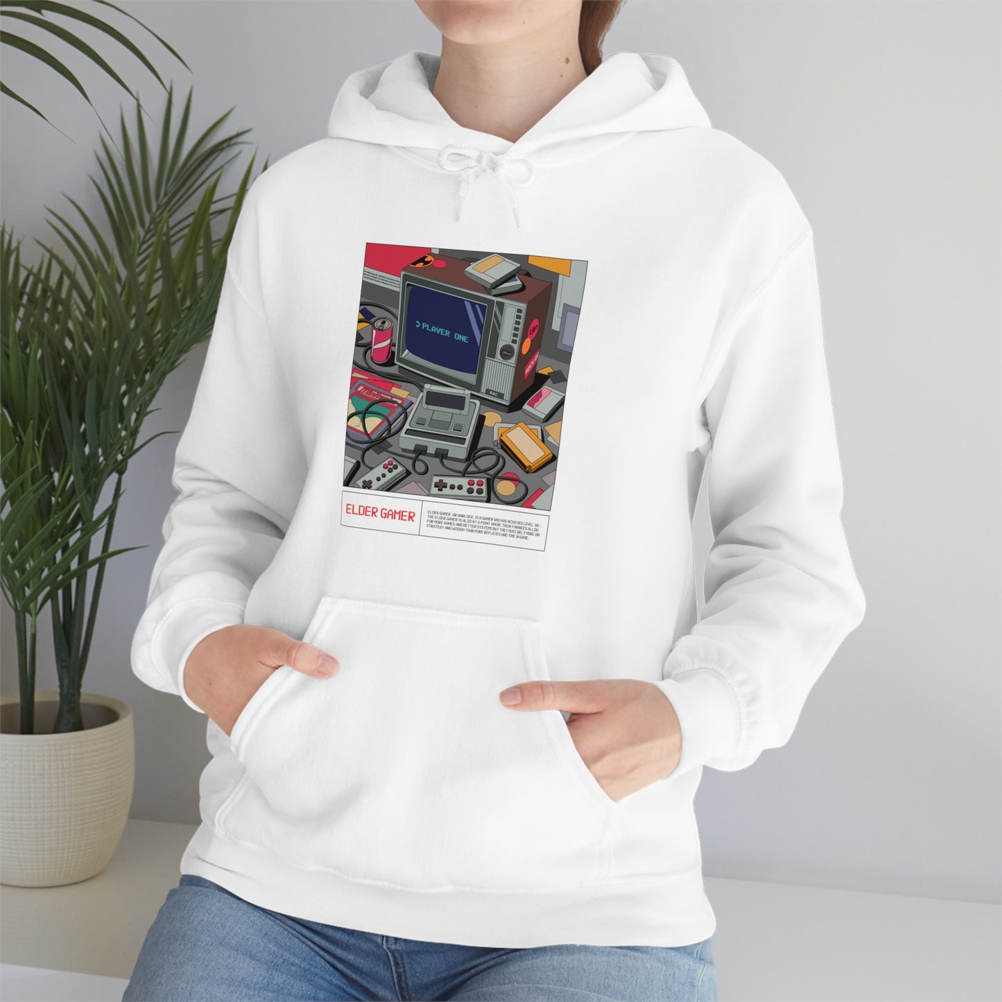 Elder Gamer Definition - Hoodie
