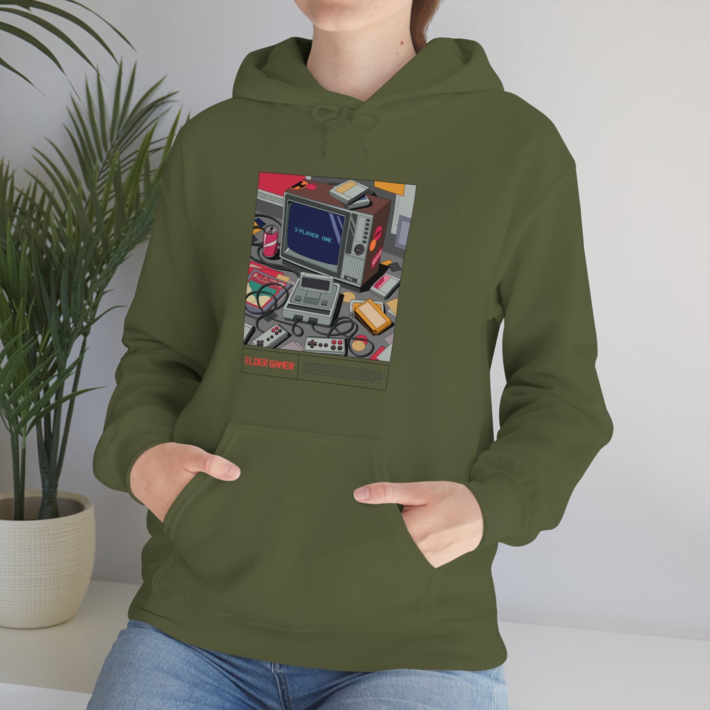 Elder Gamer Definition - Hoodie