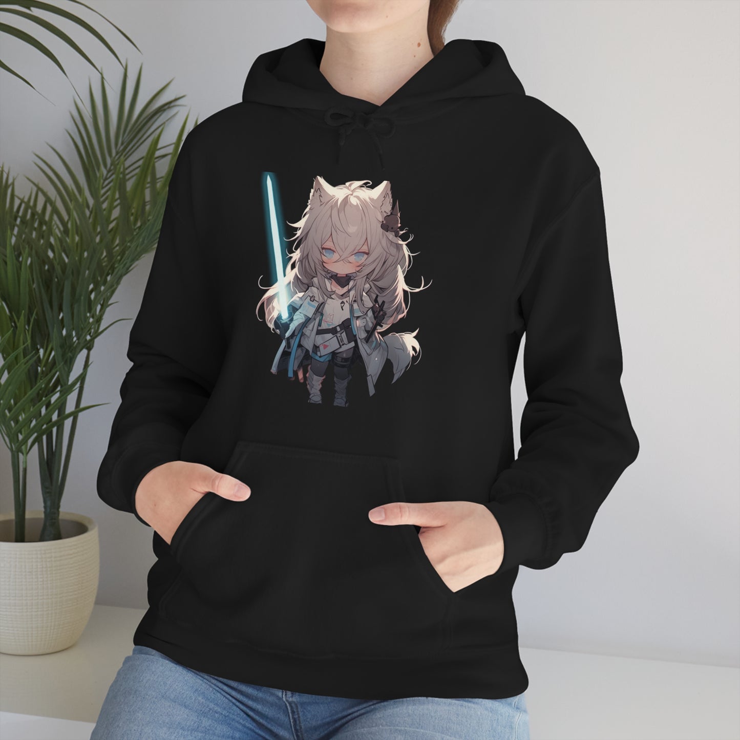 Gamer Wolfgirl - Hoodie