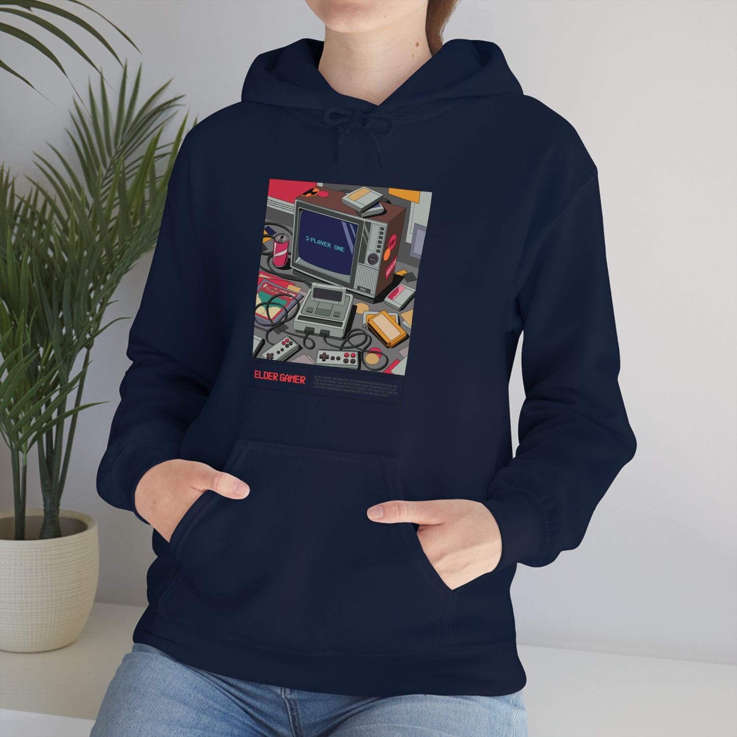 Elder Gamer Definition - Hoodie