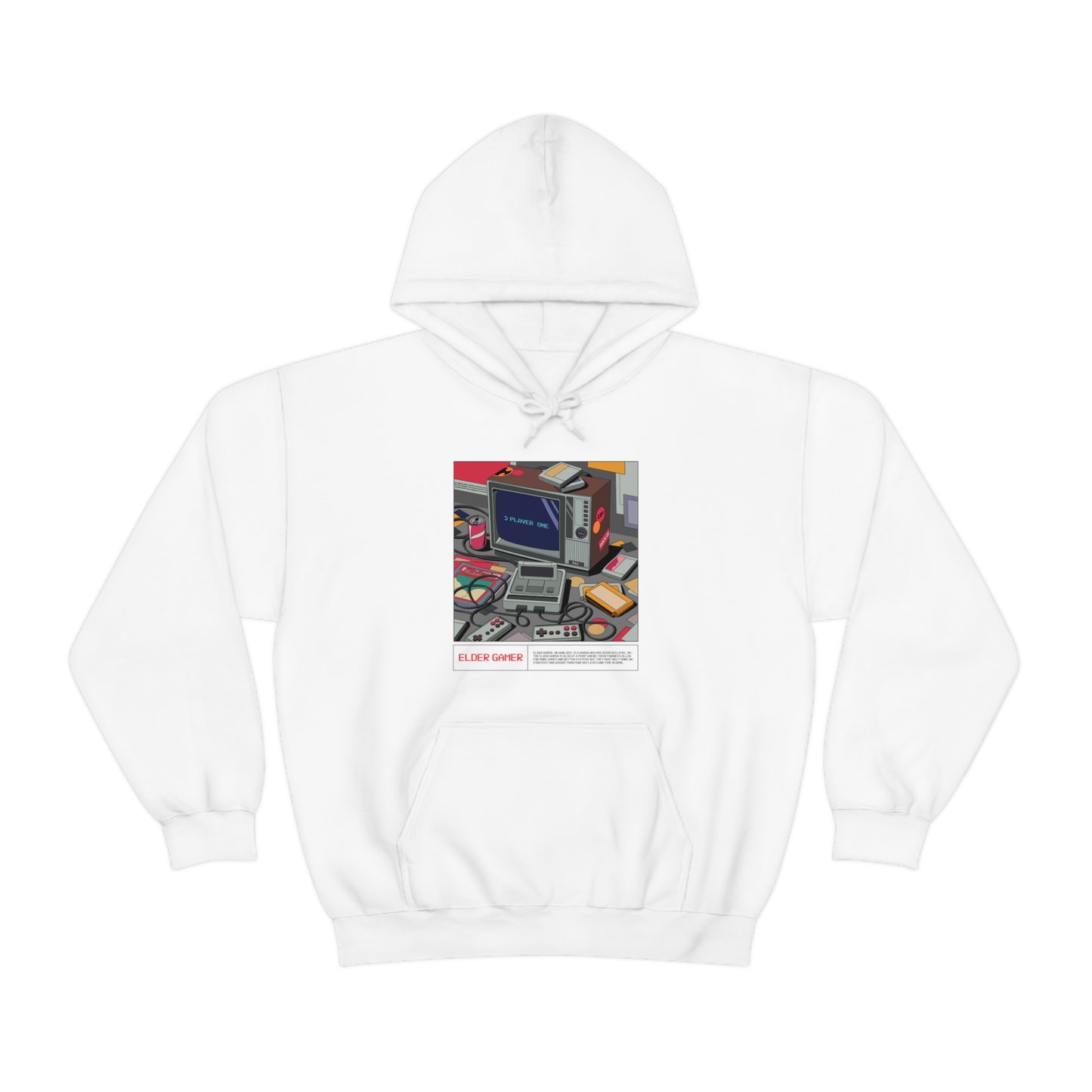 Elder Gamer Definition - Hoodie