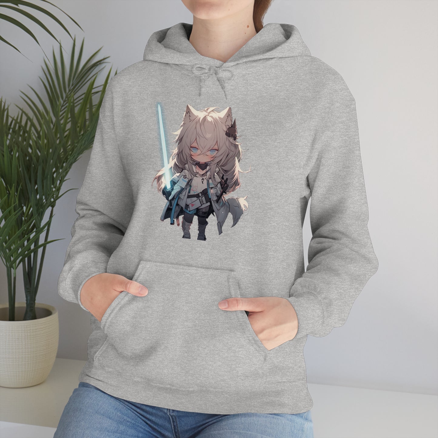 Gamer Wolfgirl - Hoodie