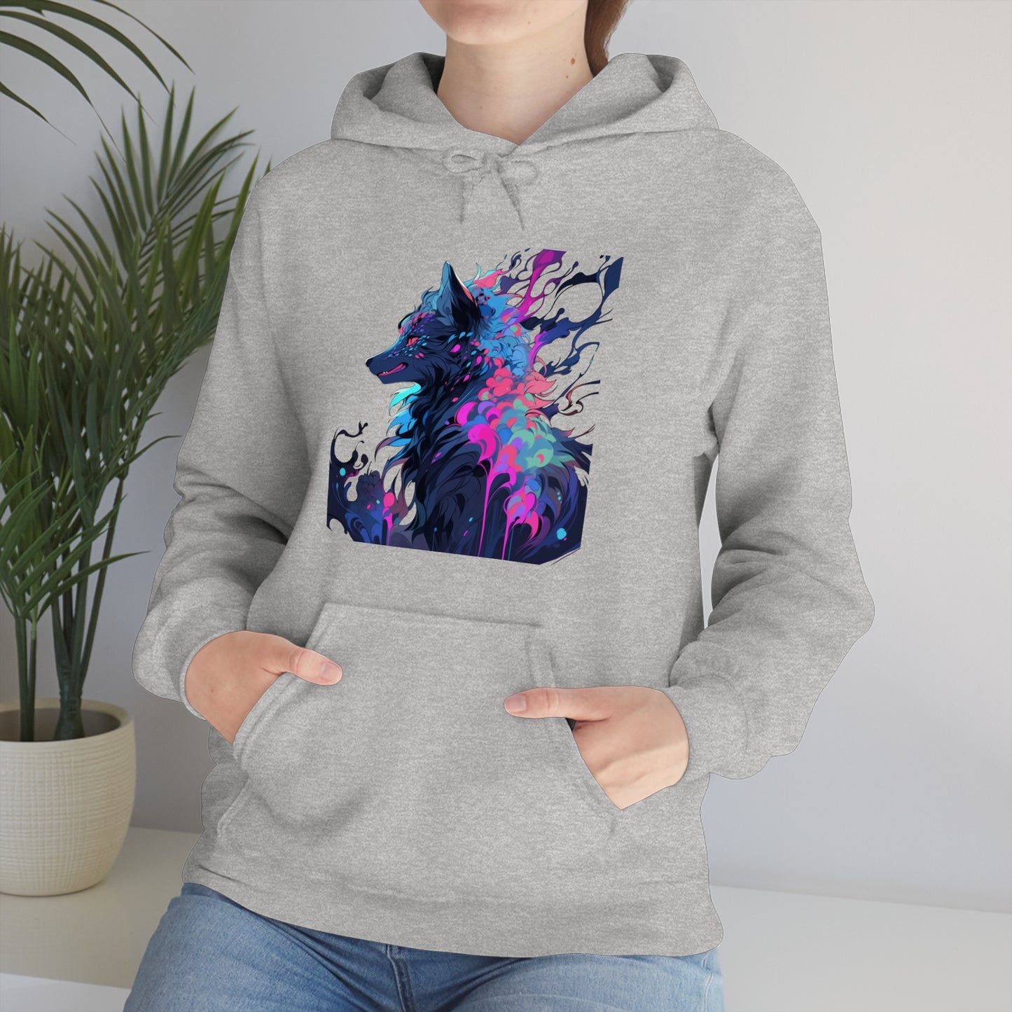 Midnight Wolf - Hoodie
