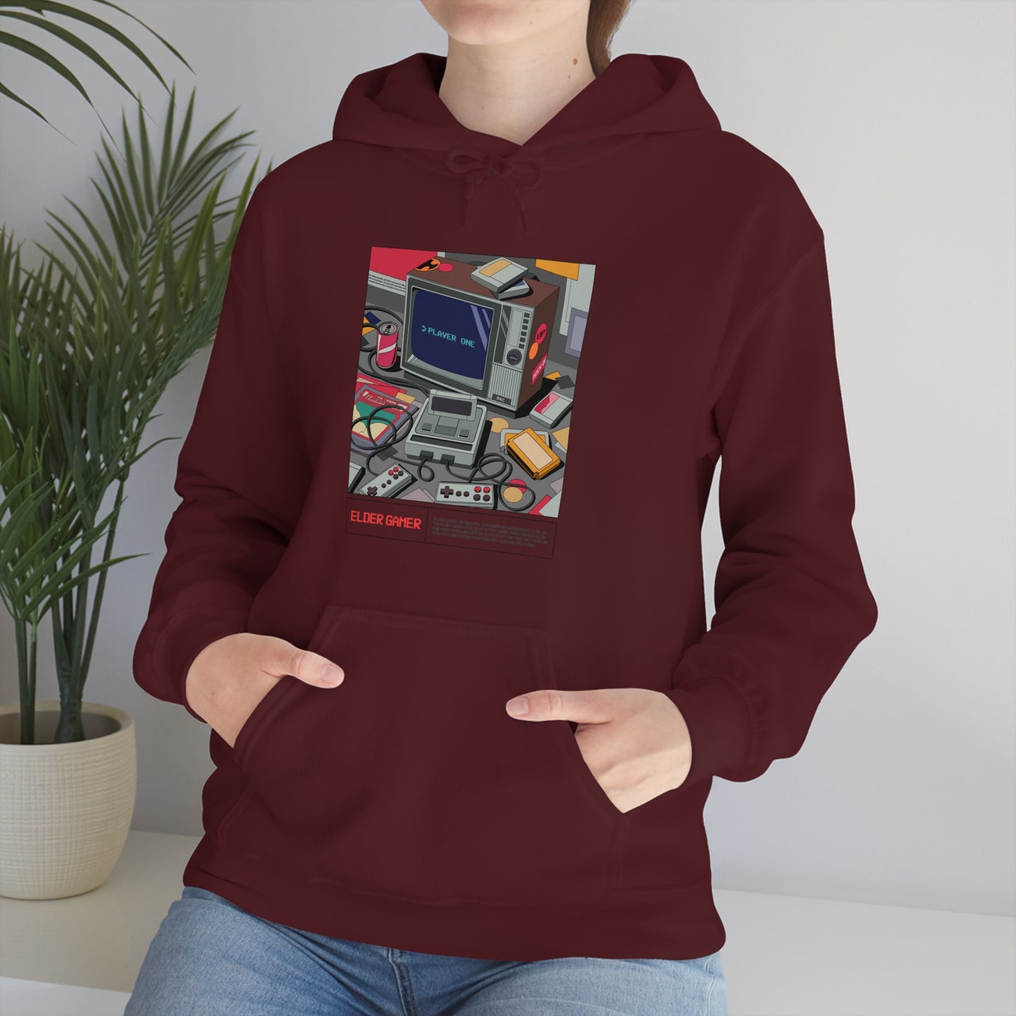Elder Gamer Definition - Hoodie