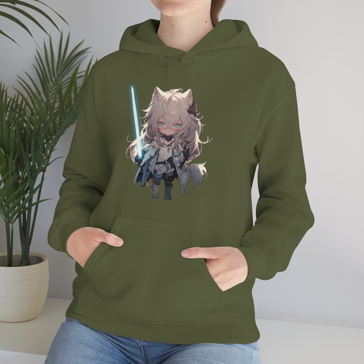 Gamer Wolfgirl - Hoodie