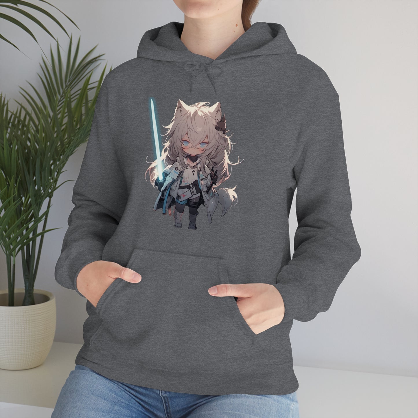 Gamer Wolfgirl - Hoodie