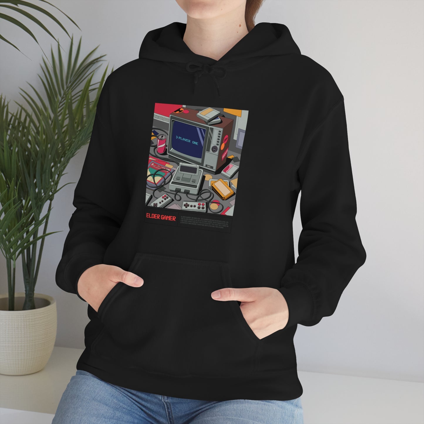 Elder Gamer Definition - Hoodie