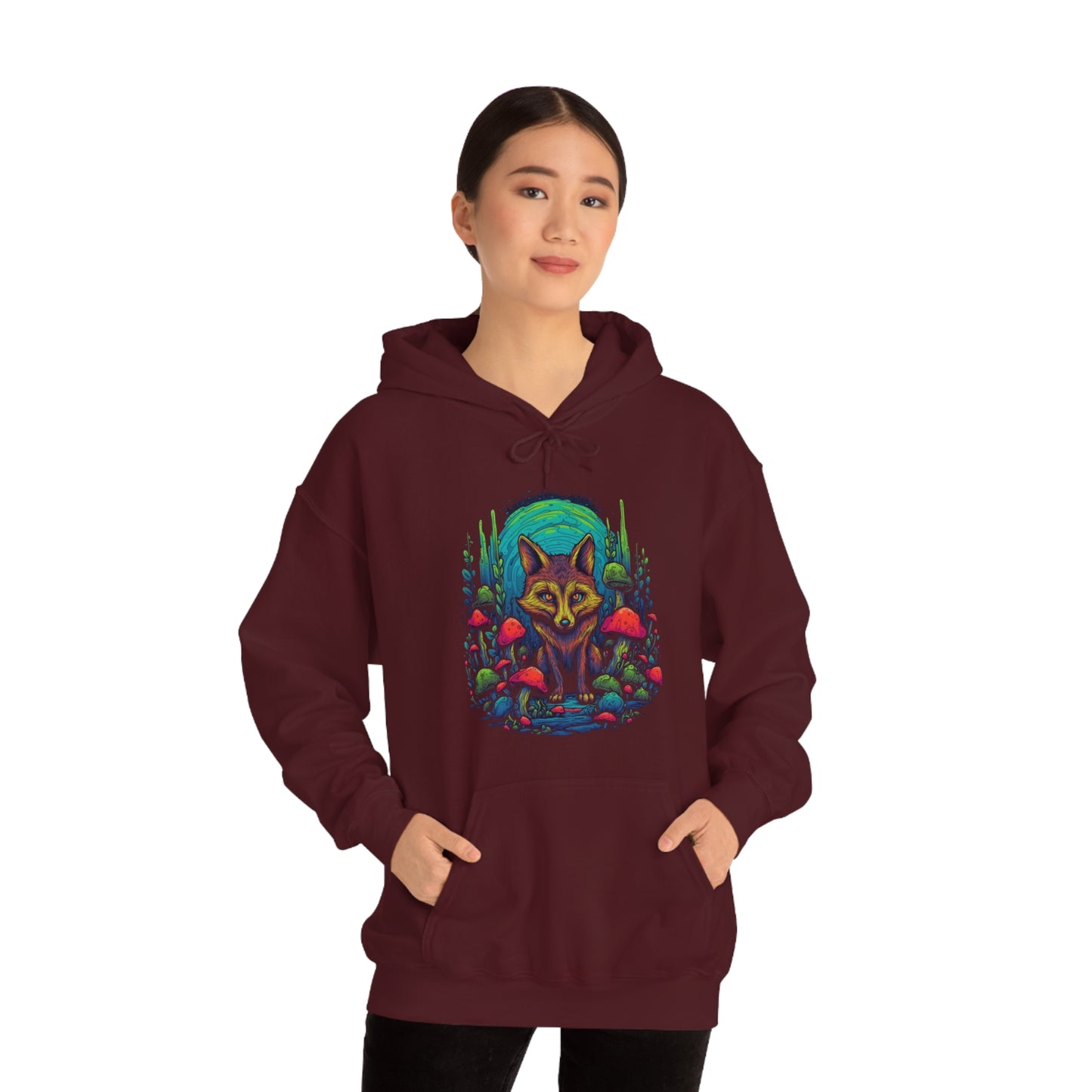 Mushroom Wolf - Hoodie