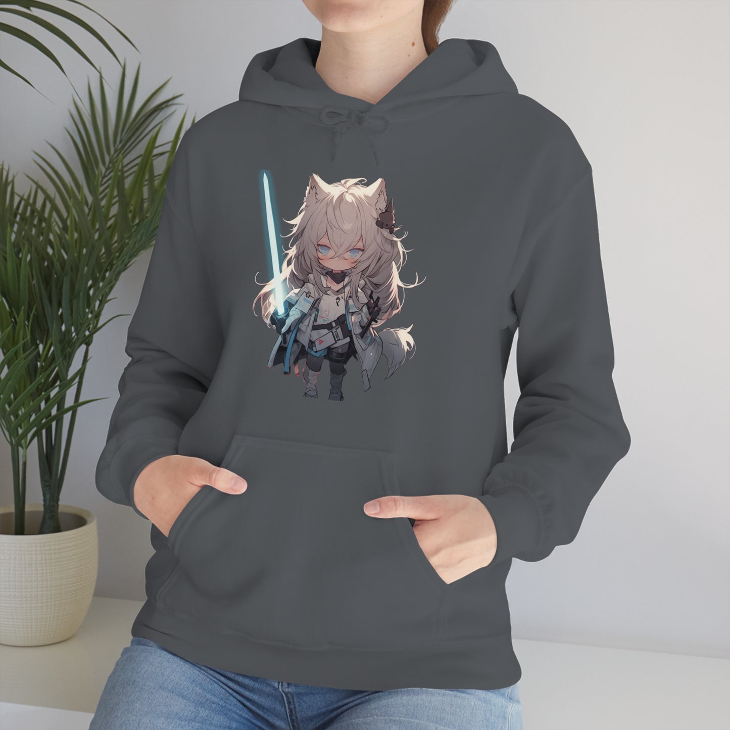 Gamer Wolfgirl - Hoodie