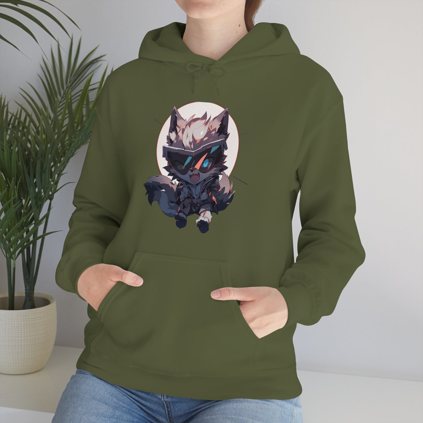 Cyberpunk Wolfpup - Hoodie