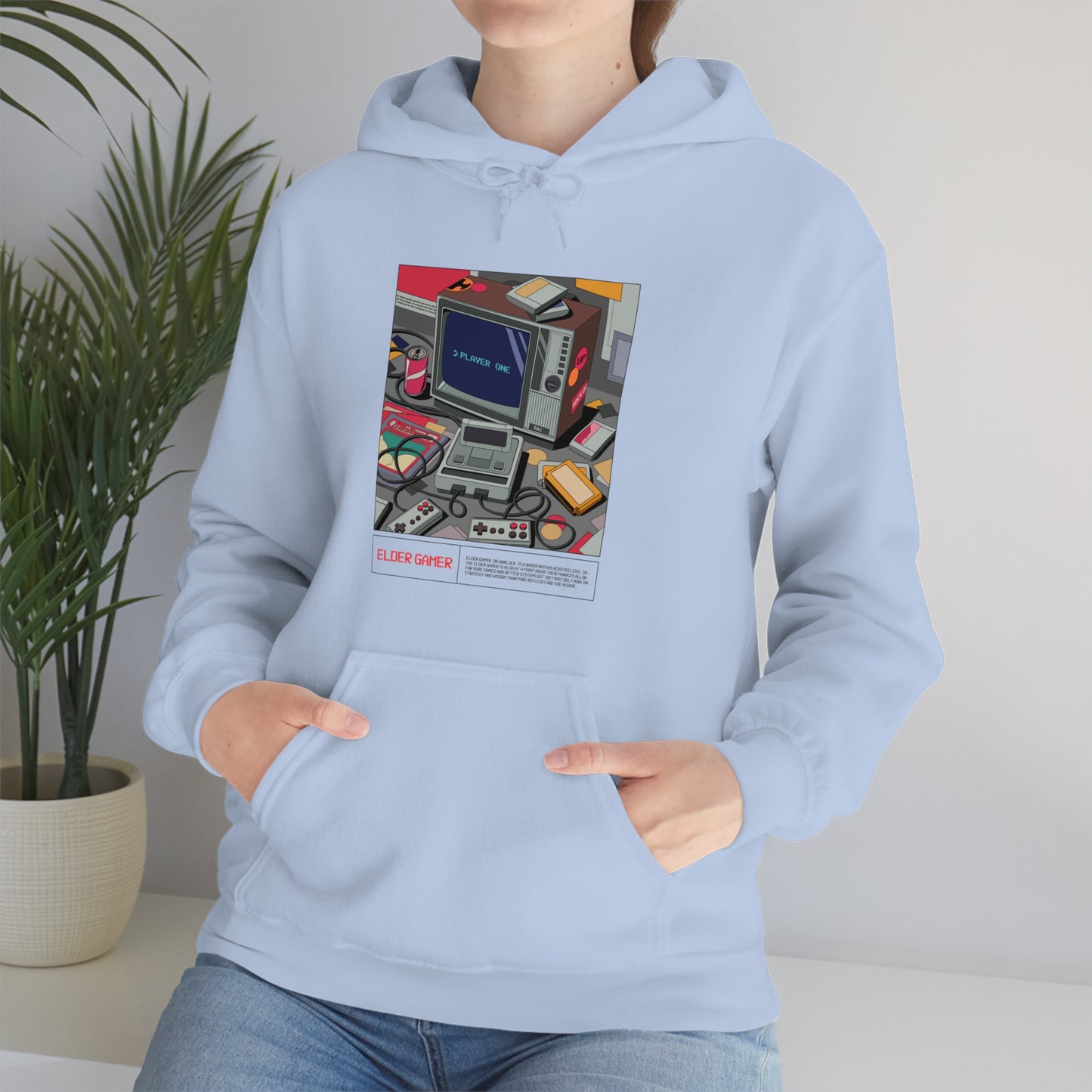 Elder Gamer Definition - Hoodie