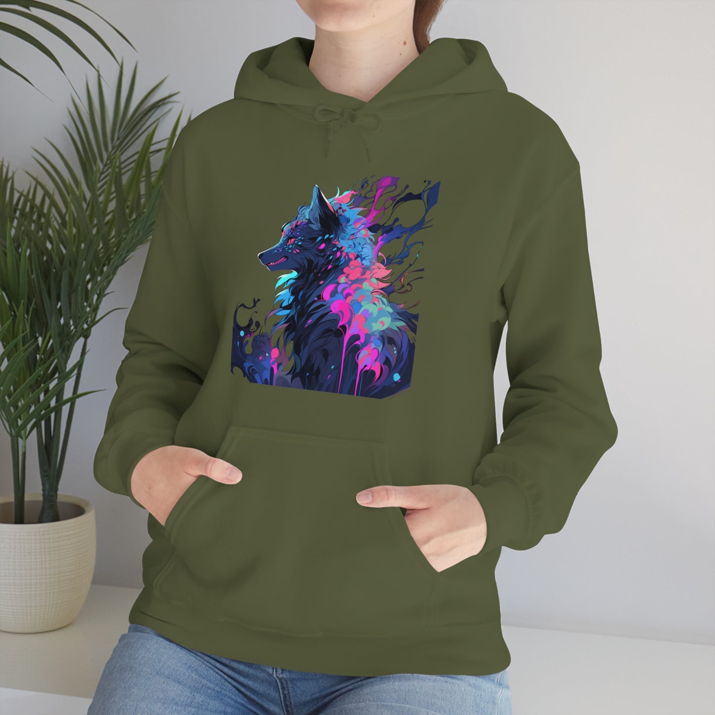 Midnight Wolf - Hoodie