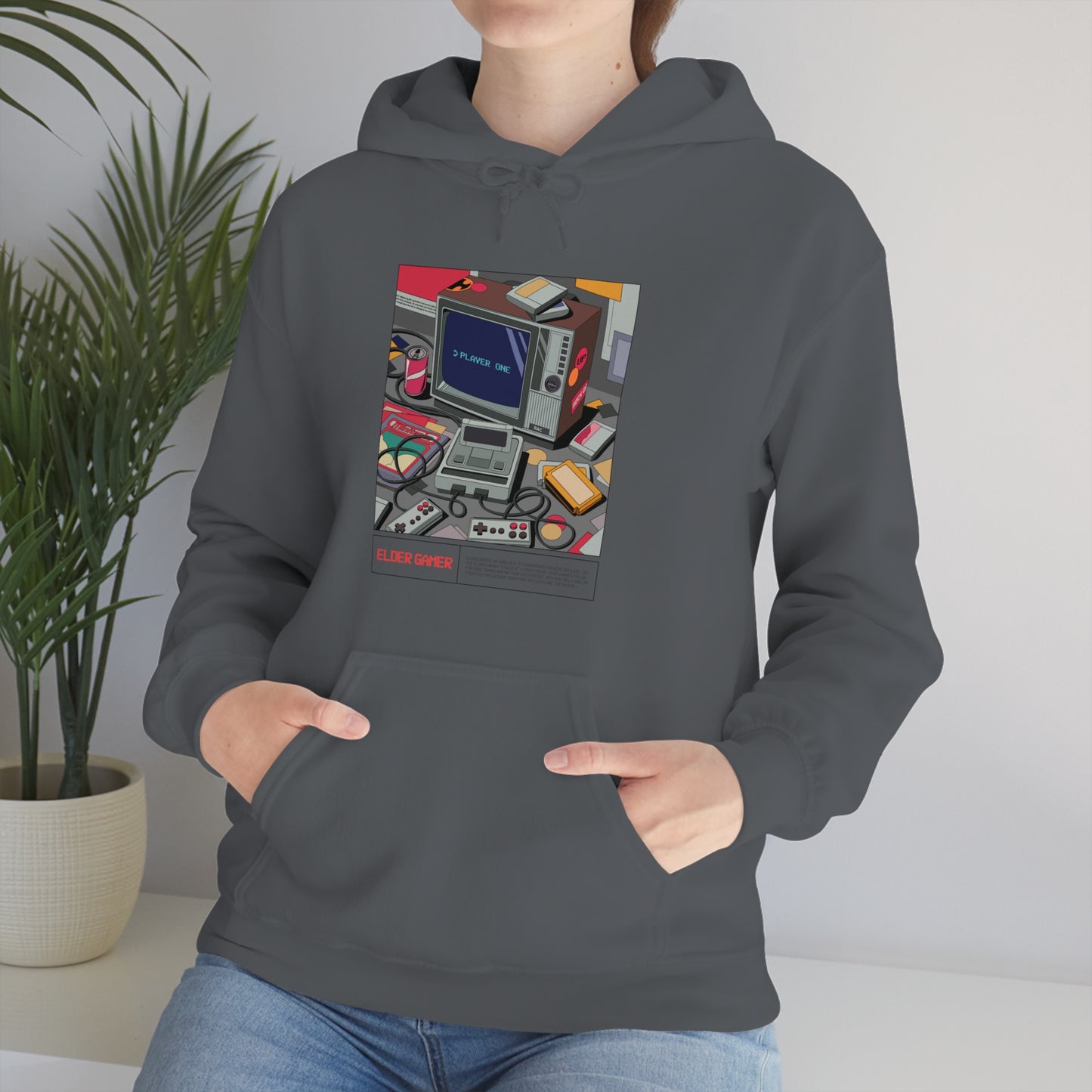 Elder Gamer Definition - Hoodie