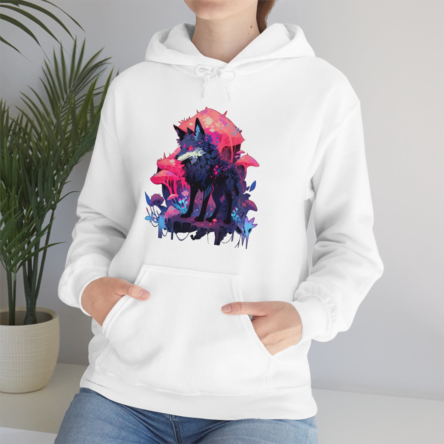 Flora Wolf - Hoodie