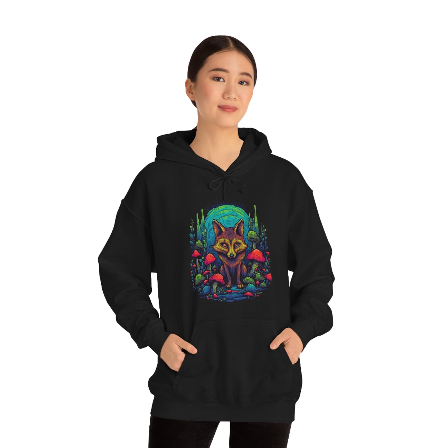 Mushroom Wolf - Hoodie